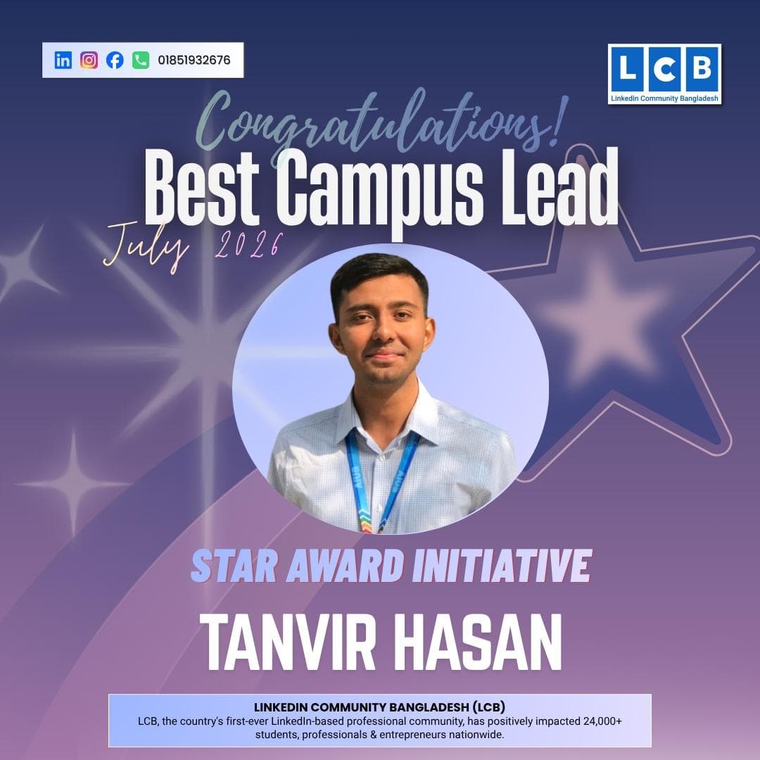 LinkedIn Community Bangladesh Recognitions — 1